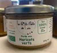 Zuckermenge drin Purée aux haricots verts