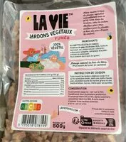 入っている砂糖の量 Lardons végétaux