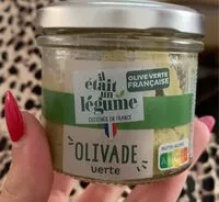 Amount of sugar in Olivade verte
