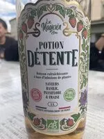 Quantité de sucre dans Potion Détente