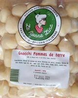 Sokerin määrä sisällä Gnocchi