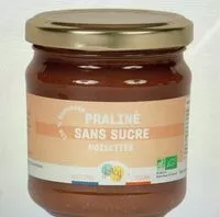 Quantité de sucre dans Praliné sans sucre noisettes