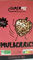 Amount of sugar in Mulberries bio