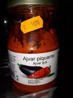 Cantidad de azúcar en Ajvar Piquante