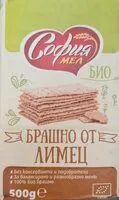 Cantidad de azúcar en Био брашно от лимец