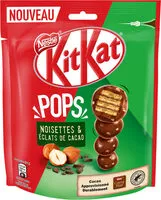 Sugar and nutrients in Kit kat pops