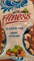 入っている砂糖の量 Fitness classic nut mix