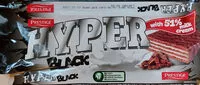 含糖量 Hyper Black - Kakaós bevonómasszával mártott, tejízű krémmel töltött ostyaszelet