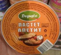 Сахар и питательные вещества в Degusto