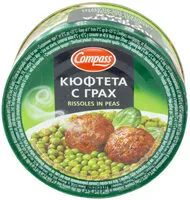 Cantidad de azúcar en Кюфтета с грах