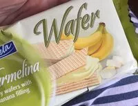 Jumlah gula yang masuk Crispy wafers with banana filling