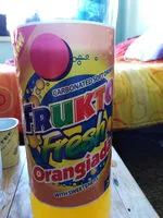 चीनी और पोषक तत्व Frukto fresh orangiada