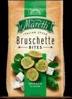 चीनी की मात्रा Bruschette Chips Spinach & cheese