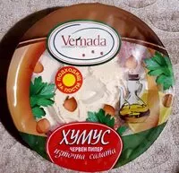 Suhkru kogus sees Салата Хумус с червен пипер