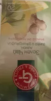 中的糖分和营养成分 Bulgarian tea company