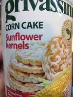 Количество сахара в Grivassini Corn cake with Sunflower kernels