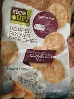 Sokerin määrä sisällä Chips de riz
