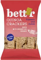 İçindeki şeker miktarı Quinoa crackers