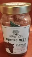 Zucker und Nährstoffe drin Woods foods