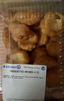 Cantidad de azúcar en Chouquettes natures