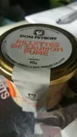 Quantité de sucre dans Rillette de saumon