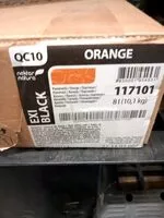 Zuckermenge drin Sirup Orange Limo black