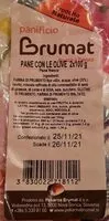 Amount of sugar in pane alle olive