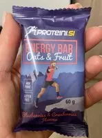 Sokerin määrä sisällä Energy bar oats and fruit