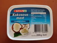 入っている砂糖の量 kokosova mast