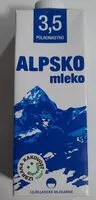 Suhkru kogus sees Alpsko mleko 3,5 Polnomastno