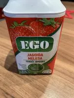 Suhkru kogus sees Ego Strawberry Melisa Liquid Yogurt