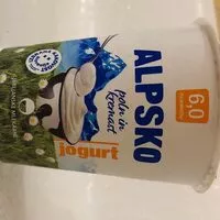 Suhkru kogus sees Alpski jogurt 6,0