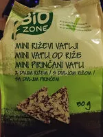 Количество сахара в Mini rice waffles