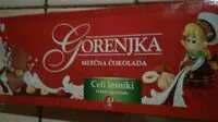 Gula dan nutrisi di dalamnya Gorenjka