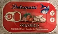İçindeki şeker miktarı Mackerel Provencale