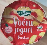 İçindeki şeker miktarı voćni jogurt breskva