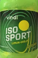 Jumlah gula yang masuk iso sport limun-grejp