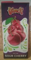 Jumlah gula yang masuk Nectar sour cherry