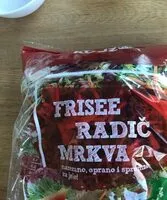 Suhkru kogus sees Frisee  radič mrkva salata