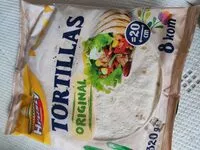 Cantidad de azúcar en Tortilje