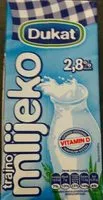 Amount of sugar in Trajno mlijeko 2,8% m.m.