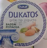 Amount of sugar in grčki tip jogurta badem pistacija