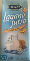Amount of sugar in Lagano jutro mlijeko