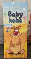 Suhkru kogus sees Baby Keks