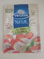 Amount of sugar in Vegeta Natur for tomato & mozzarella