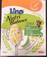 Cantidad de azúcar en Lino nutri balance chia