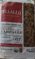 入っている砂糖の量 Farfalle