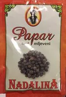 入っている砂糖の量 papar