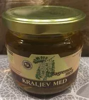 Sugar and nutrients in Kraljev med