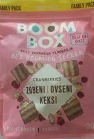 Quantité de sucre dans boom box cranberries zobeni keksi
